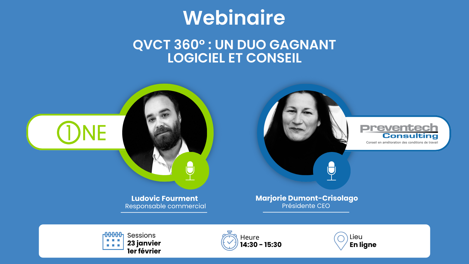 Webinaire  : « QVCT et RPS, inscrivez votre démarche dans le DUERP »