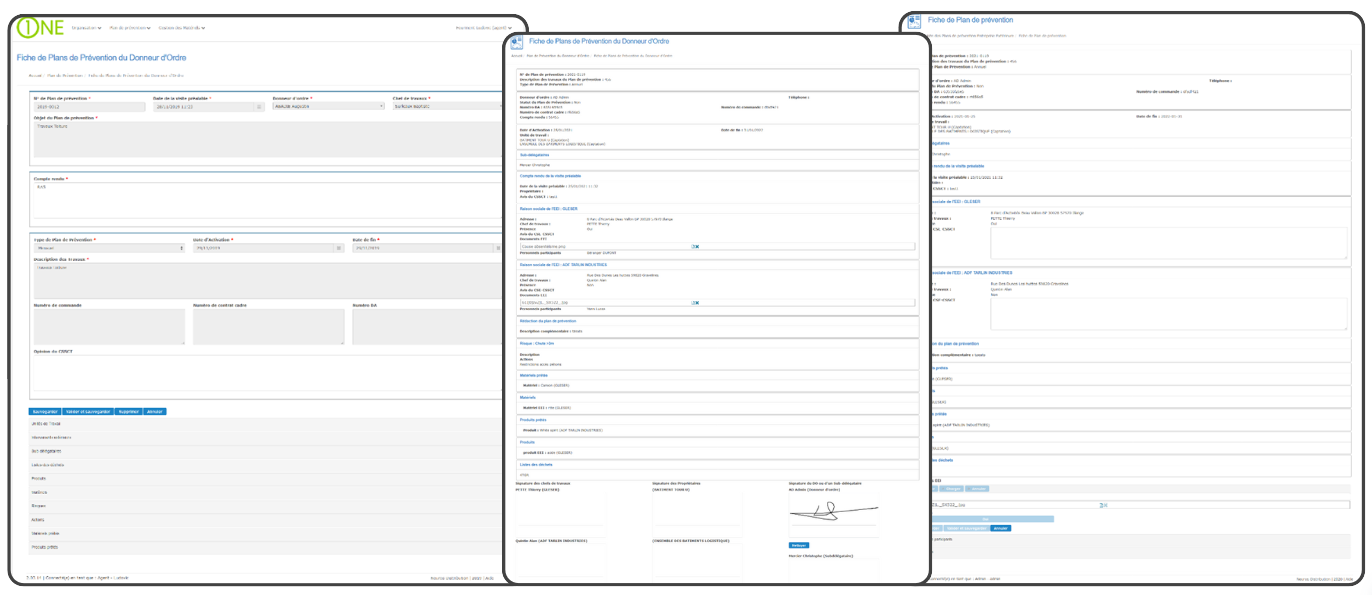 Logiciel coactivité, gestion des plans de prévention